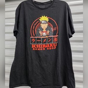 Naruto Ichiraku Ramen Black T-Shirt